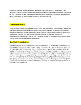Upda qatar exam | DOCX