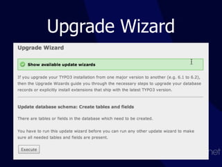 Upgrade Wizard
 