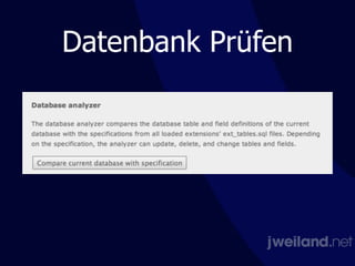 Datenbank Prüfen
 