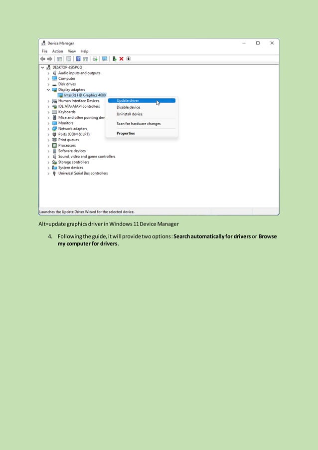 update graphics driver windows 11 PDF