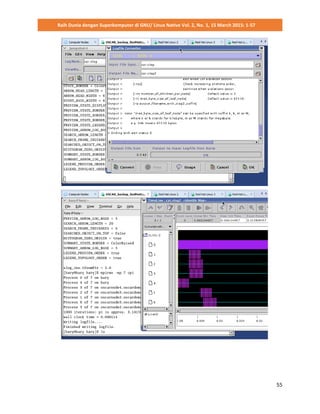 Raih Dunia dengan Superkomputer di GNU/ Linux Native Vol. 2, No. 1, 15 March 2015: 1-57
55
 