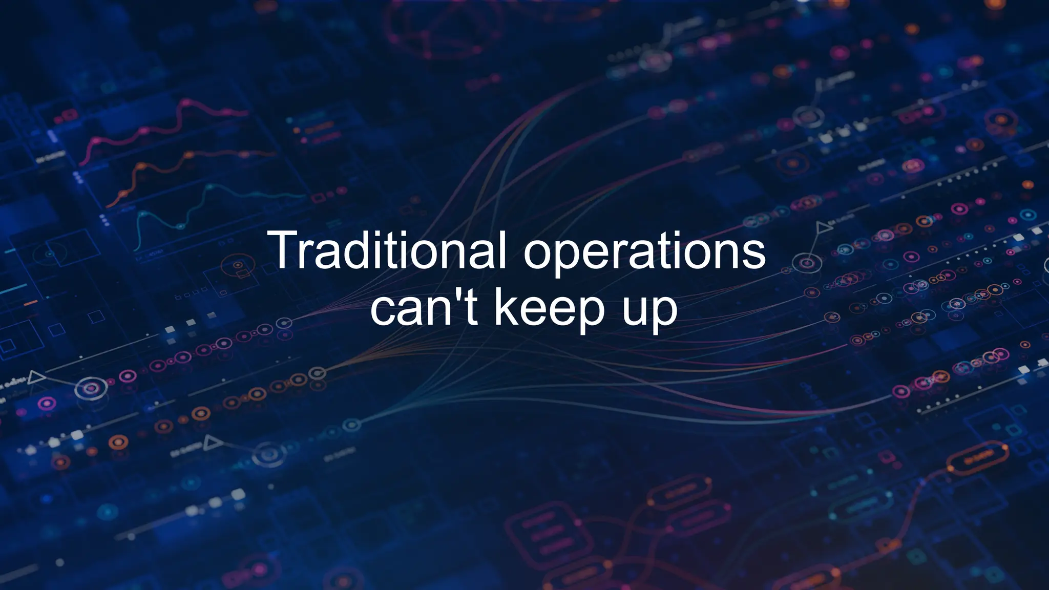 © 2025 Cisco and/or its affiliates. All rights reserved.
Traditional operations
can't keep up
 