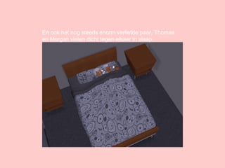 En ook het nog steeds enorm verliefde paar, Thomas en Morgan vielen dicht tegen elkaar in slaap. 