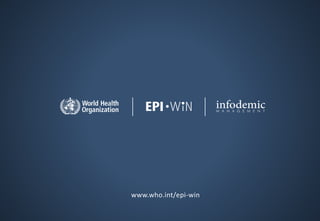 www.who.int/epi-win
 