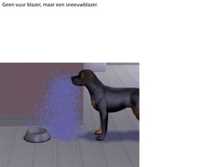 Geen vuur blazer, maar een sneeuwblazer.