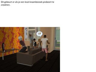 Dit gebeurt er als je een leuk kraambezoek probeert te creeëren.