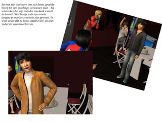 En met zijn dierbaren om zich heen, groeide hij op tot een prachtige volwassen man – hij wist zeker dat zijn moeder meekeek vanuit de hemel. ‘Wat ben je toch een mooie jongen, je moeder zou trots zijn geweest. Ik weet zeker dat ze het is daarboven!’ zei zijn vader en wees naar boven.