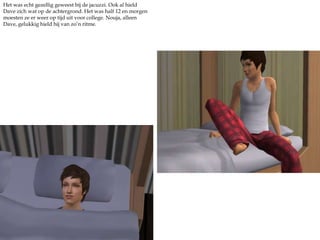 Het was gister wel een beetje laat geworden en dus moest hij rennen naar zijn college, hij kwam bijna te laat en dat kon echt niet! Hij wou wel een goede indruk maken. 