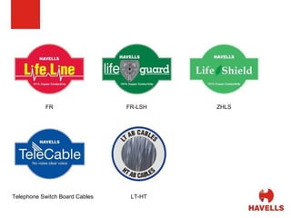 LT-HT FR FR-LSH ZHLS Telephone Switch Board Cables 