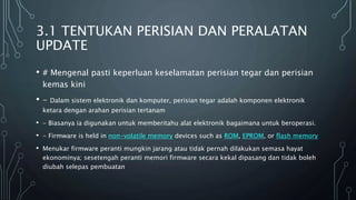 Update computer network security | PPTX