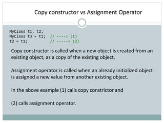 Constructor in c++ | PPTX