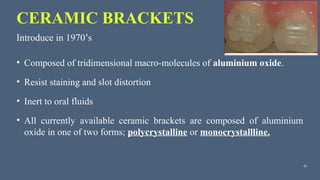 introduction of bio materials in orthodontics | PPT