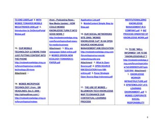 KNOWLEDGE MAP : TECHNOLOGY-MARKET-PEOPLE