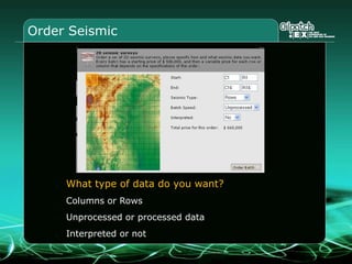 If mostly negative, then redCommon Risk SegmentCRS.Common Risk Segment surveys tell you about the probability of a structure in the block/cell containing       oil or gasSurfaceLayer 3 Eocene1500m below the surfaceLayer 2 Paleocene2500m below the surfaceLayer 1 Cretaceous3500m below the surface