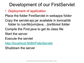 Updated-Servlet Introduction Lifecycle of Servlet | PPT