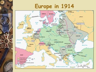 The Domino Effect (1 ) A-H Empire issues an ultimatum  to allow Austria forces to investigate and stop anti-Austrian activities (2)  Serbia refuses ultimatum,  Austria-Hungary declares war (3) Russia mobilizes army to defend Serbia (4)  Germany declares war on Russia 