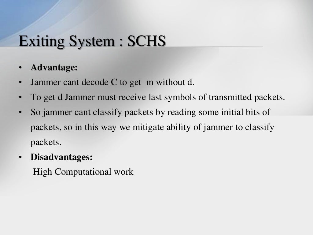 PacketHiding Methods To Prevent Selective Jamming Attacks