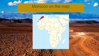 Morocco on the map
 