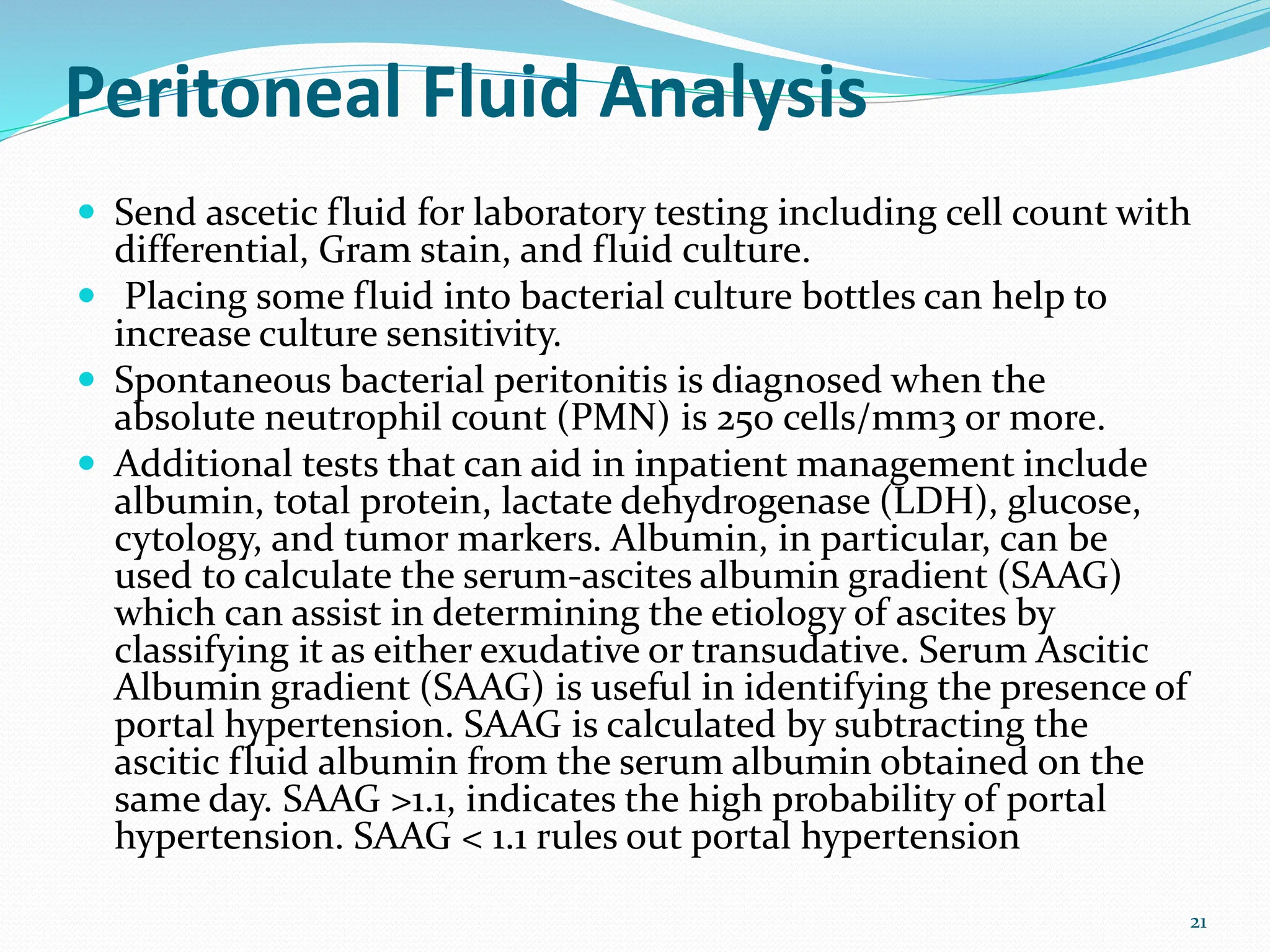 Ascites definition, causes, clinical manifestations,diagnosis .pptx ...