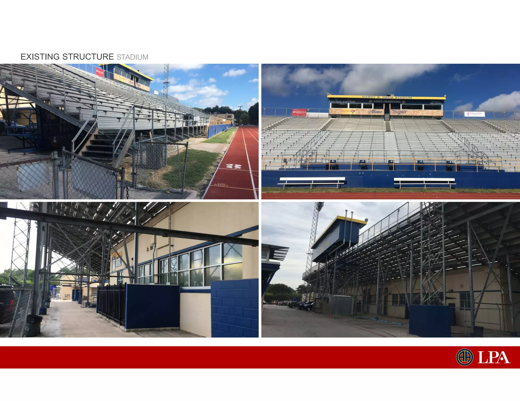 EXISTING STRUCTURE STADIUM
 