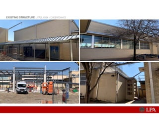 EXISTING STRUCTURE LITTLE GYM – CHEER/DANCE
 