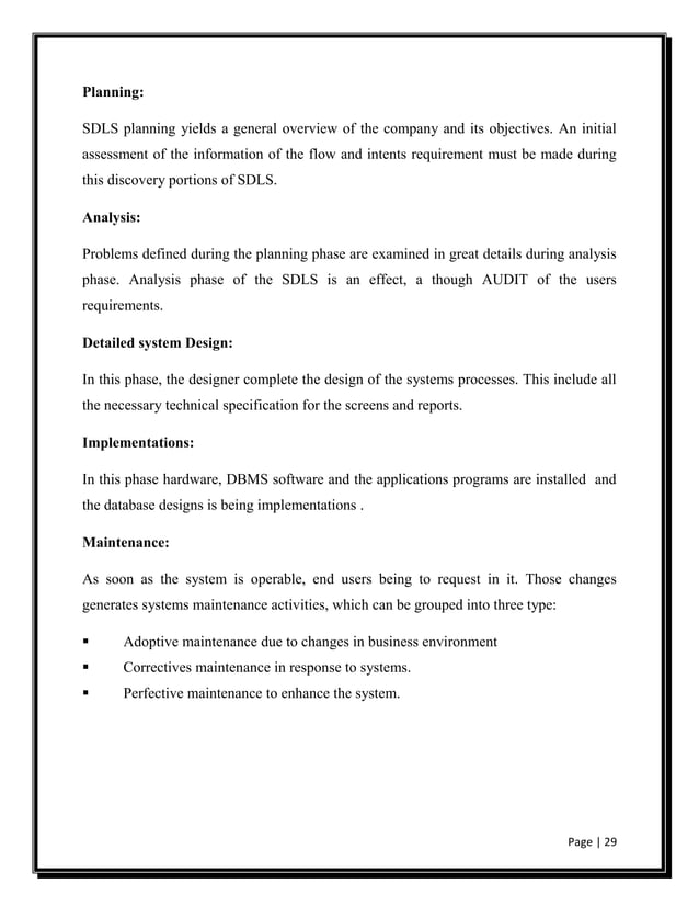 Updated black book ice cream parlour TYBSCIT Final year project in PDF ...