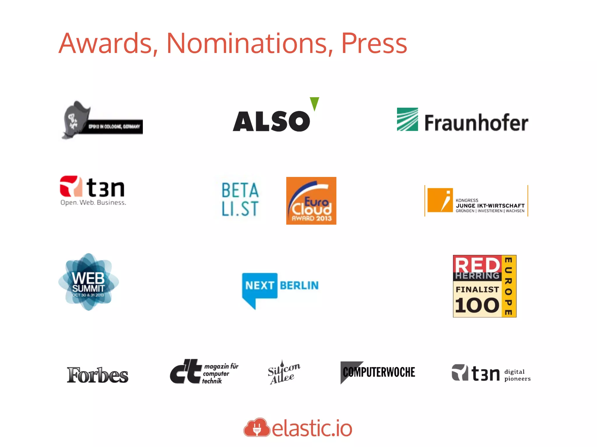 Awards, Nominations, Press
 