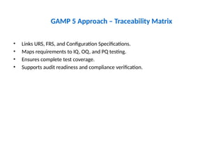 Comprehensive Guide to Computer System Validation and GAMP 5 Lifecycle ...