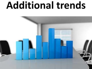 Additional trends
 