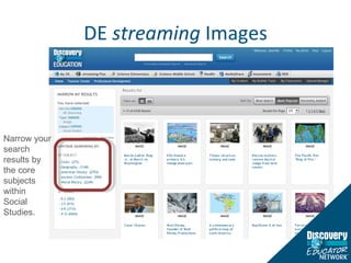 DE  streaming  Images Narrow your search results by the core subjects within Social Studies. 