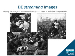 DE  streaming  Images Viewing the image in a browser allows you to zoom in and view image details. 