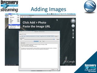 Adding Images Click Add > Photo Paste the Image URL 