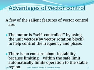 Updated field oriented control of induction motor.pptx