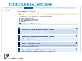 Starting a New Company
 