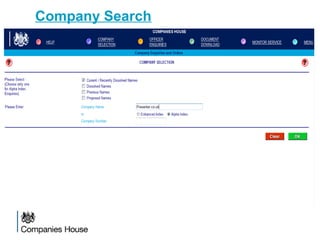 Company Search
 