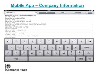 Mobile App – Company Information
 