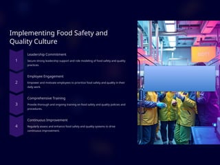 Food safety and quality culture training | PPTX