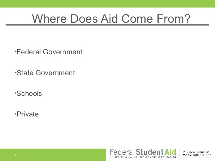 The Importance Of Federal Aid To Students