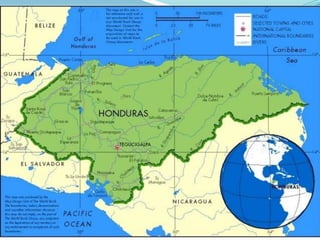 Honduras
⚫Discovered in 1502
⚫Fourth trip
⚫Honduras=depth
⚫Independence September 15, 1821
 