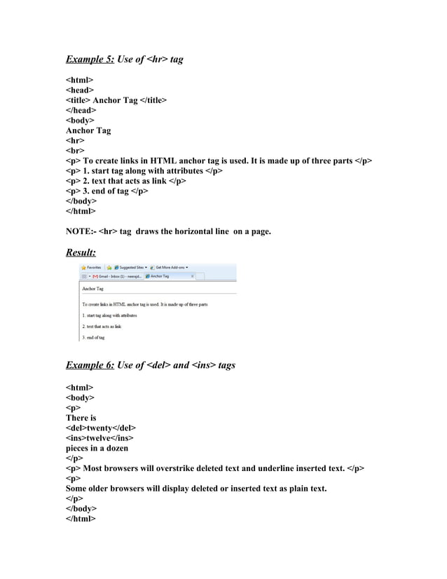 Updated html programs | PDF | Free Download
