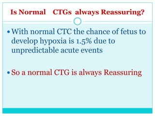 Updated intrapartum fetal monitoring | PPTX