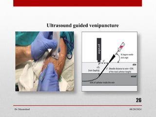 08/28/2024
Dr Shamshad
26
Ultrasound guided venipuncture
 