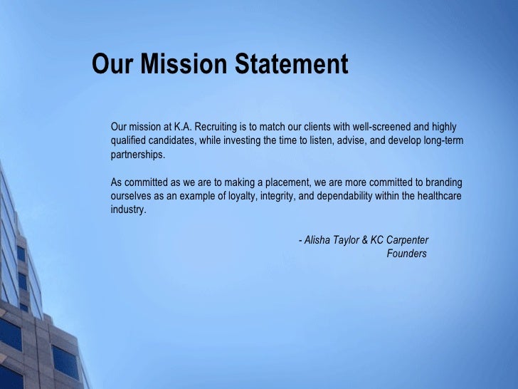 K.A. Recruiting Power Point