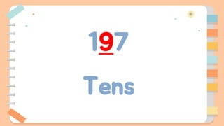 197
Tens
 