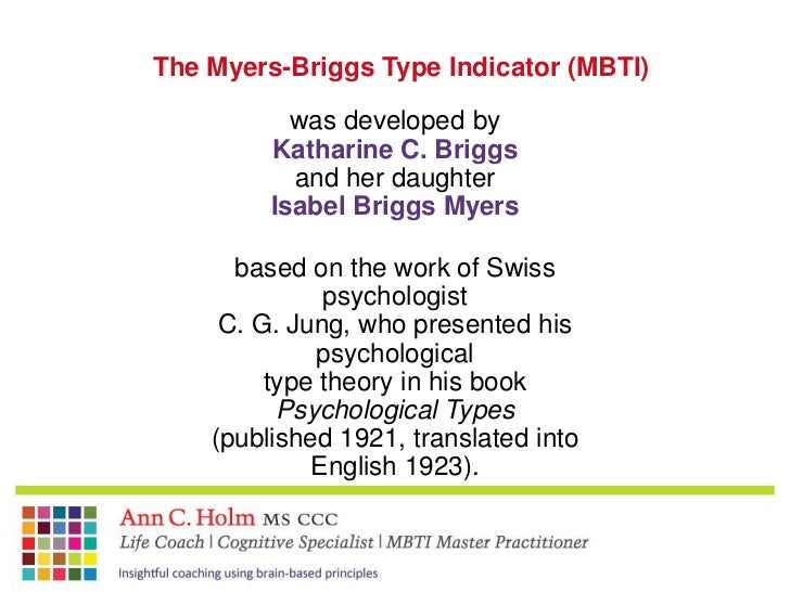 Updated Mbti Zmodel Presentation March 2011