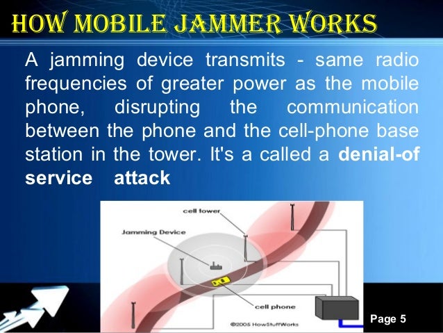 Mobile jammer North Bay - how mobile jammer works