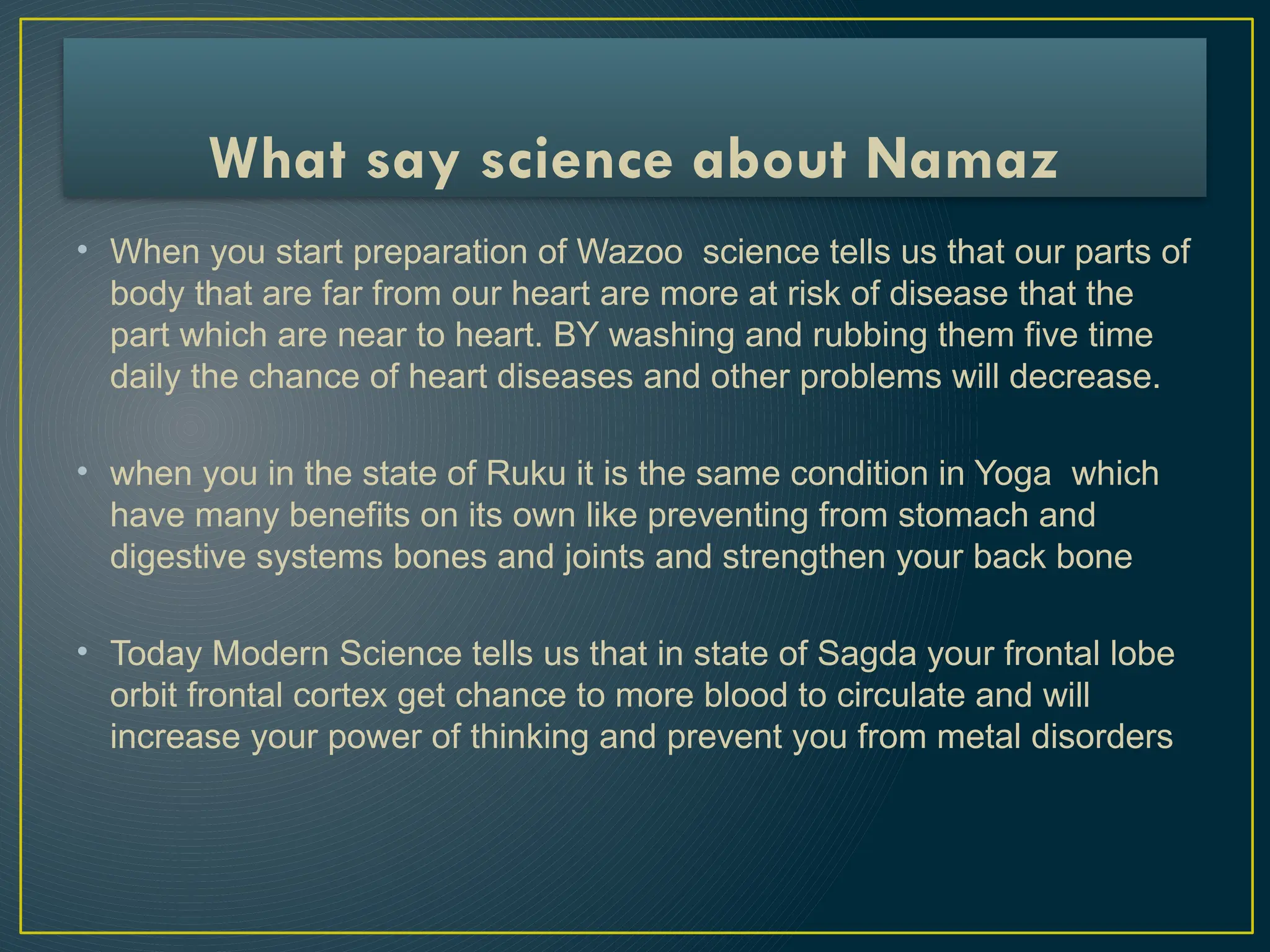 presentation_namaz_importance_and_benefits | PPTX