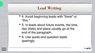 Basic of News Writing in Campus Journalism | PPT