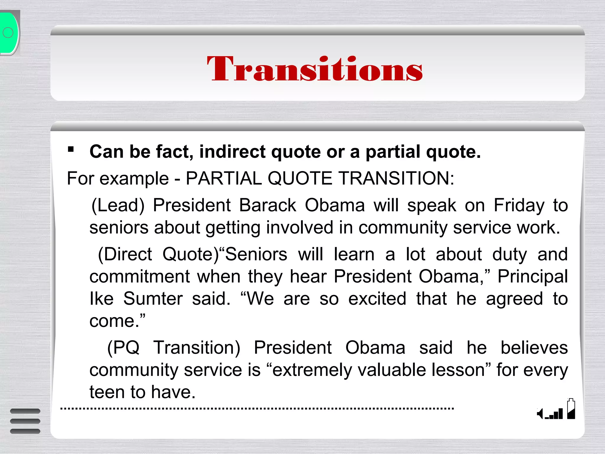 Basics of News Writing | PPT