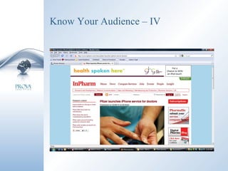 Know Your Audience – IV 